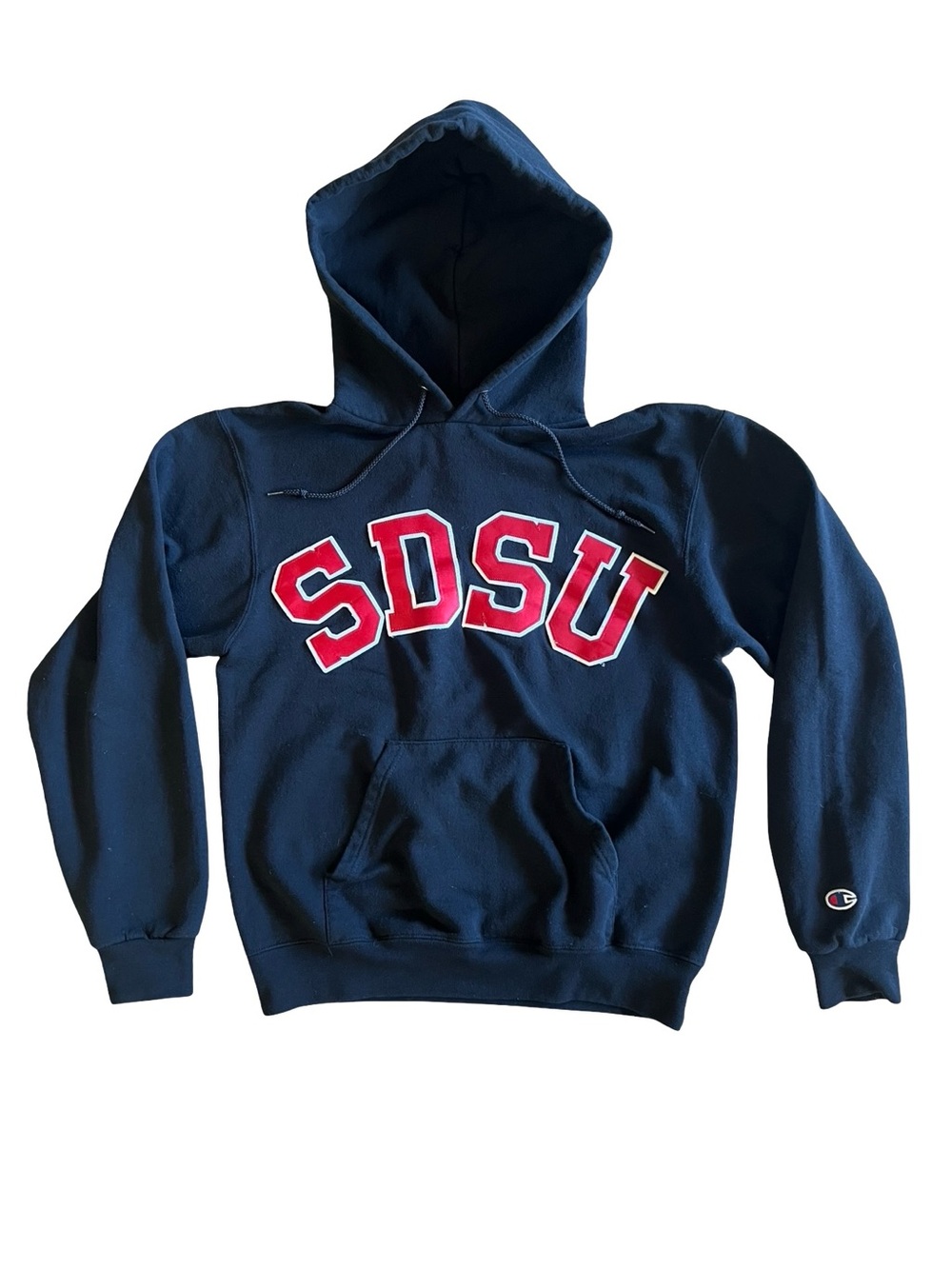 Champion SDSU San Diego State University Black Hoodie Adult S Aztecs Collegiate